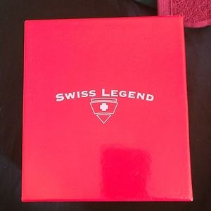 Swiss Legend White Band (Rubber) Watch